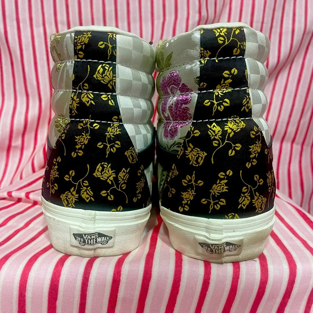Vans Sk8 Hi Brocade Patchwork High top sneakers size 10 men’s, 11.5 women’s - Picture 4 of 7